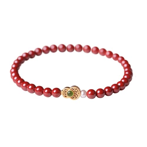 Feng Shui Bracelet For Women, Cinnabar Feng Shui Bracelet, Feng Shui Cinnabar Bracelet, Red Bead Bracelets Jewelry Gifts Attract Wealth and Good Luck