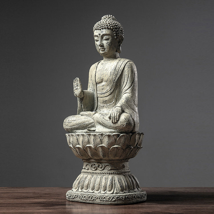 New Chinese Style Tathagata Zen Art Sculpture for Home Sanctuary Buddha Statue