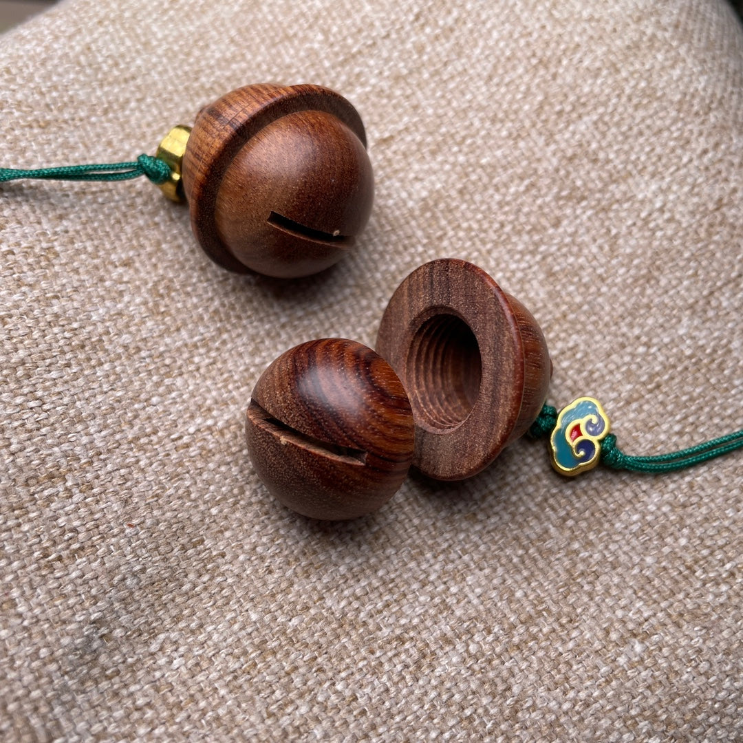 Sandalwood Carved Sachets Aromatherapy Car Ganging Bag