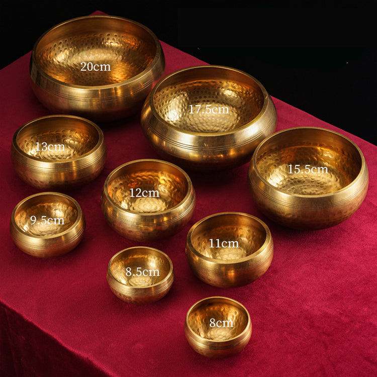 Meditation Sound Bowl Handcrafted in Nepal for Yoga