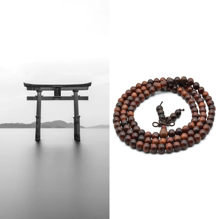 Rosewood 108 Beads Buddha Buddhist Prayer Meditation Mala Bracelet